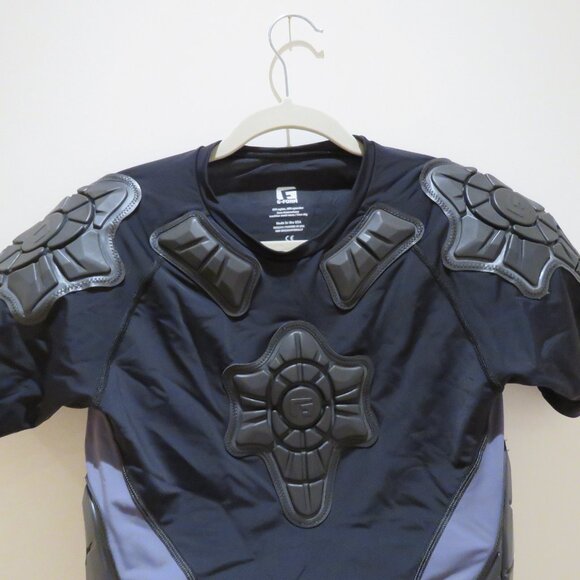 G-FORM PRO-X Compression Shirt in Charcoal Black Motorcycle Sport Biking Skiing - Picture 4 of 15